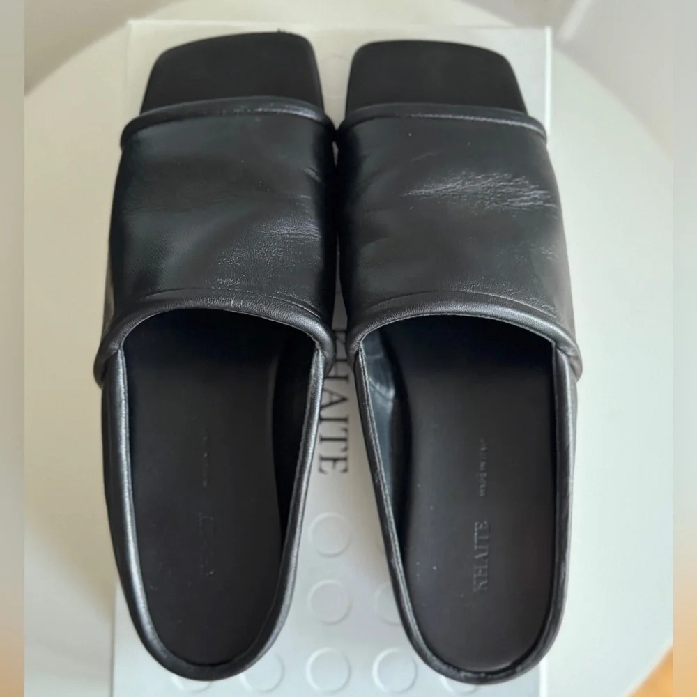 Khaite Stagg Leather Flats - Picture 5 of 7